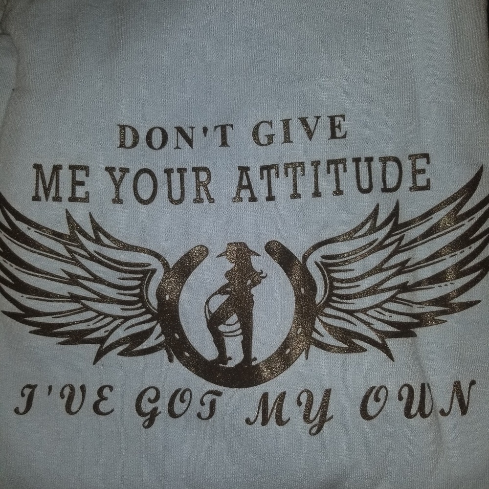 T-shirts and hoodies